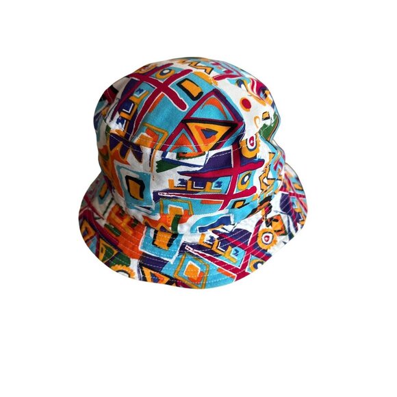 Kbethos Premium Headwear Abstract Pattern Bucket Hat One Size Cotton - Picture 2 of 5